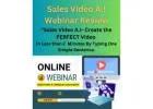 Sales Video A.I Webinar