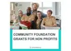 Community Foundation Grants for Non profits - Jewish Community Foundation of Montreal