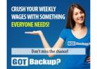 Work from Home & Get Paid to Promote Digital Backups!