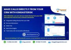 Make calls directly from your CRM with Kingasterisk