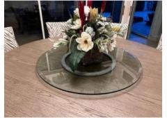 Glass Lazy Susan's