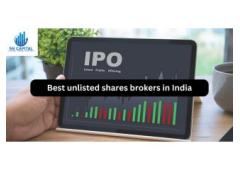 Best unlisted shares brokers in India