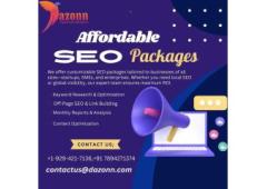 Affordable SEO Packages in India @  Dazonn Technologies!