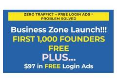 Claim Your Spot as a Founder and Enjoy $97 in FREE Login Ads