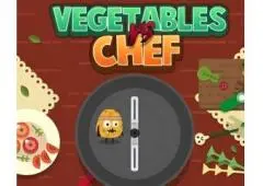 Play Vegetables vs Chef Online Cooking Game on LitGamez