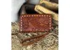 Make a Statement with Handcrafted Tooled Leather Purses