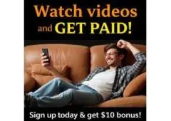 Watch videos and GET PAID!