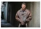 Buy Men's Big & Tall Leather Jackets - Premium Fit & Style