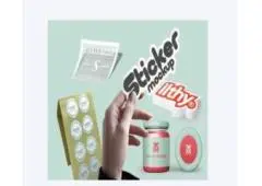 Custom Sticker printing in Abu Dhabi - Al Raha