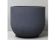 Elevate Garden Style with Pigmented Charcoal U Planter Today