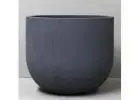 Elevate Garden Style with Pigmented Charcoal U Planter Today