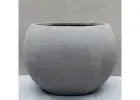 Elegant Grey Orb Planter for Stylish Outdoor Spaces