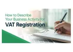 Business Activity Description For VAT Registration