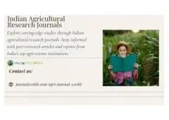 Explore the Finest Indian Agricultural Research Journals for Progressive Farming