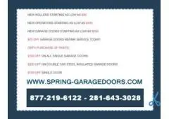 Spring Garage Doors