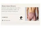 Effortless Cool: Linen Boxer Shorts Men Trust by Luft-Boxers