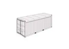 20ft open top shipping container | LOTUS Containers
