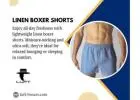 Breathe Easy: Luxurious Linen Boxer Shorts for Modern Men