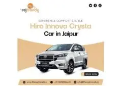 Innova Crysta Hire Jaipur | Rent Innova Crysta in Jaipur