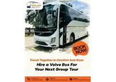 Luxury Volvo Bus Hire in Jaipur – Book Premium Travel