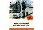 Luxury Volvo Bus Hire in Jaipur – Book Premium Travel
