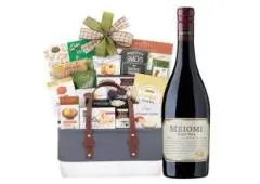 Elegant Meiomi Pinot Noir Gift Basket – Fast USA Delivery