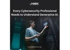 Why Cybersecurity Professional Needs to Understand Generative AI.