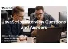 Top JavaScript Interview Questions and Answers for All Levels
