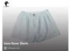 Linen Boxer Shorts for Everyday Ease – Lightweight Luxury by Luft-Boxers