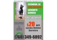 Locksmiths Escondido CA