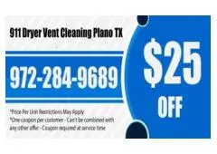 911 Dryer Vent Cleaning Plano TX