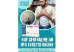 Buy Sertraline 50 Mg tablets Online - Meds Magic