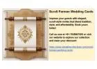 Luxurious Scroll Farman Wedding Cards – Royal Feel at Budget Price