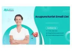 Get our Acupuncturist Email Lists today to boost your marketing campaigns