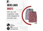 Mens Linen Briefs for Cool Support and Everyday Comfort