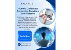 Trusted Candidate Screening Services with Salarite