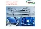 VW Beetle USA style (1955-1972) bumpers by stainless steel new