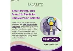 Smart Hiring? Use Free Job Alerts for Employers on Salarite