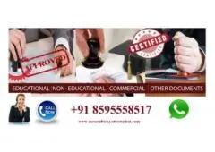 Consult MEA Embassy Attestation for Birth Certificate Apostille Service
