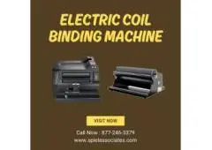 Shop Electric Coil Binding Machine at Spiel Associates