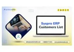 Ethically & Legally Reach Targeted Professionals with Our Syspro ERP Customers List!