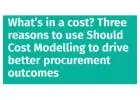 Should Cost Modelling: Boost Procurement Efficiency and Savings