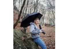 Portable Wearable Umbrella for Rain or Shine Comfort
