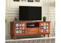 TV Stand Table That’s Clean, Contemporary, and Cleverly Designed