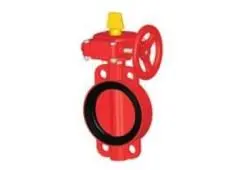 Gear-Operated Grooved Butterfly Valves for Fire Sprinklers