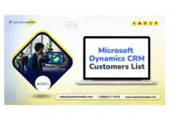 Our Microsoft Dynamics CRM Customers List to Conduct Effective Marketing Campaigns!