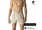 White Linen Boxers for Cool Comfort and Everyday Elegance