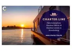 Führerscheinfreies Hausboot Müritz & Hausboot mieten in Brandenburg
