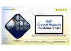 Our SAP Crystal Reports Customers List: Get In-depth Insights About Your Relevant Audience!