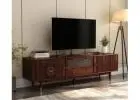 Elegant Wooden TV Unit – Perfect TV Stand with Storage